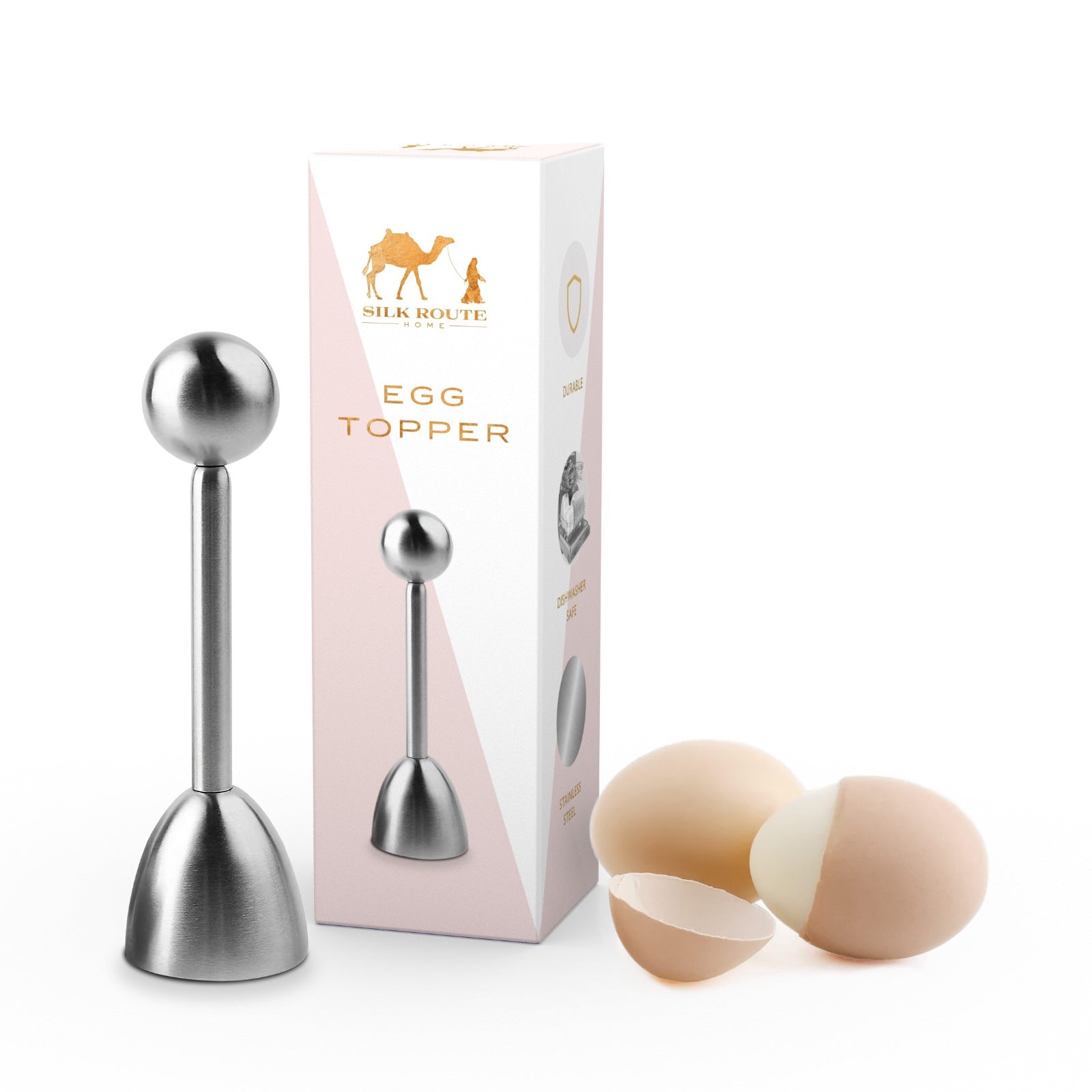 Stainless Steel Egg Topper Silk Route Spice Company