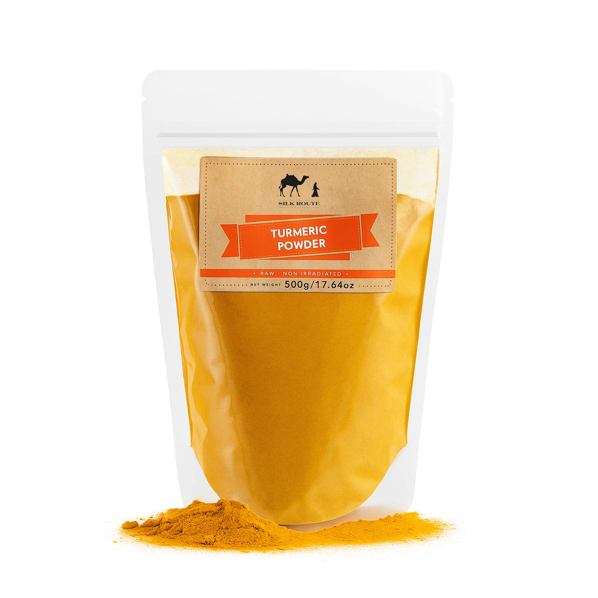 Resealable Turmeric Powder Pouch - 500g – Silk Route Spice Company