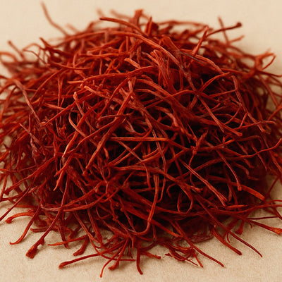 100% Authentic Spanish Saffron Threads Glass Jar - 4g