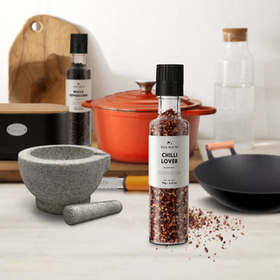 Chilli Lover Refillable Glass Grinder 94g