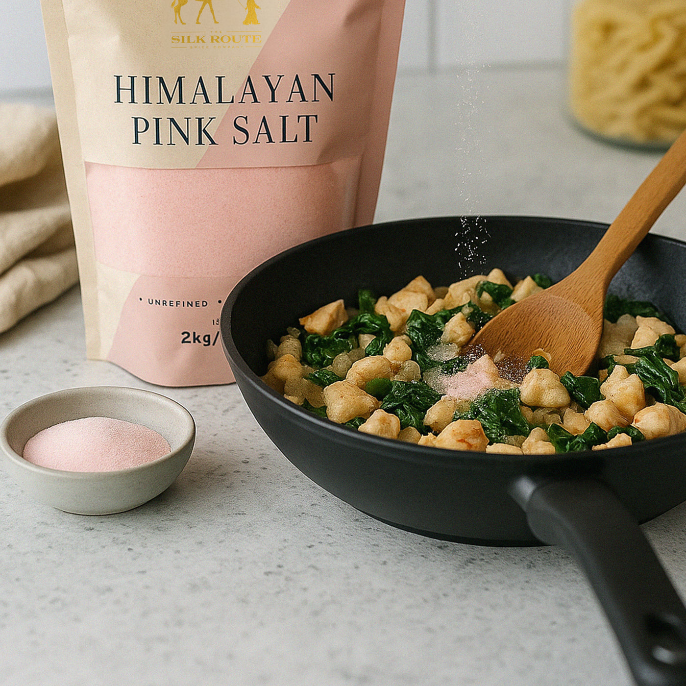 Resealable Himalayan Rose Pink Salt - 2kg (Fine)
