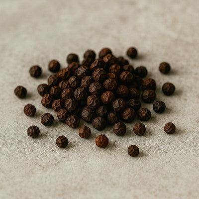 Whole Black Pepper Grinder - 185g Peppercorns