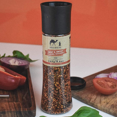 Giant Sweet & Smoky BBQ Chargrill Seasoning Grinder - 245g