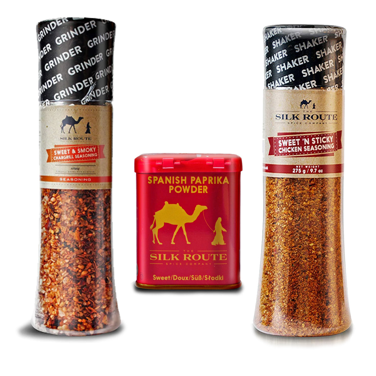 Barbecue Spice Bundle - BBQ Chargrill, Paprika & Sweet N' Sticky Chicken