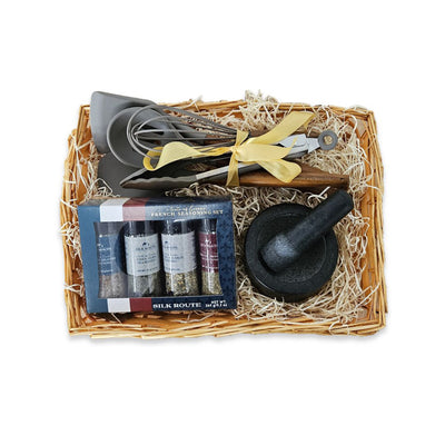 Kitchen Essentials Hamper & Spice Grinder Set