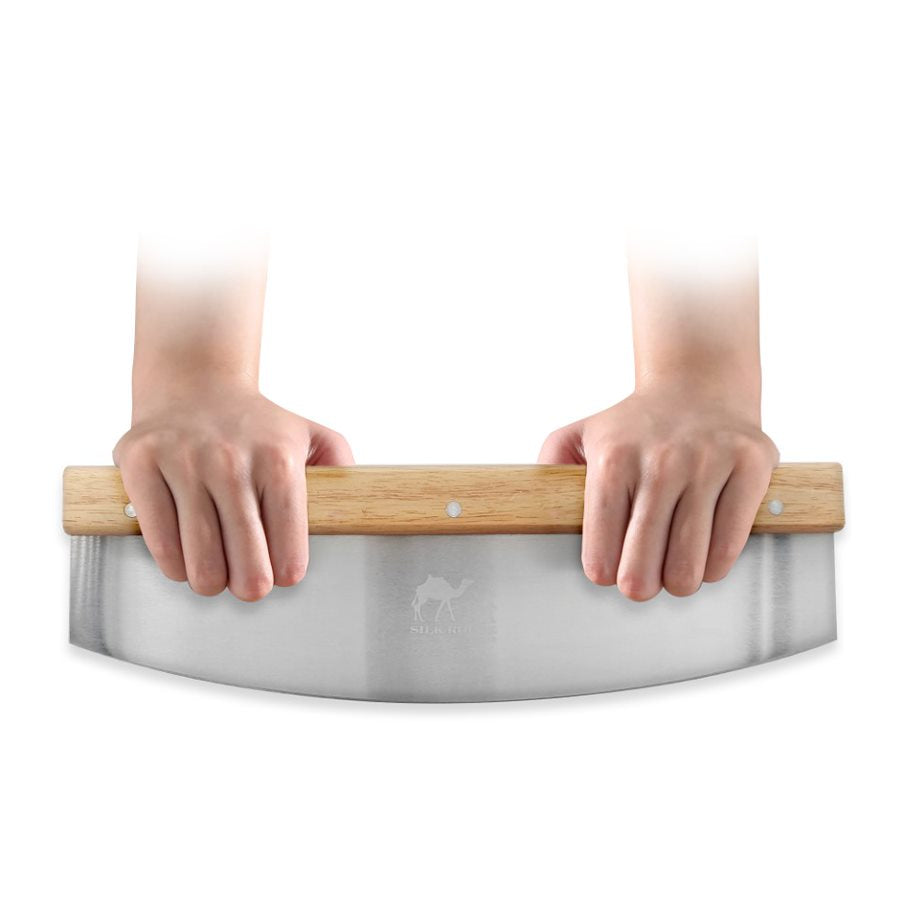 Pizza rocker knife