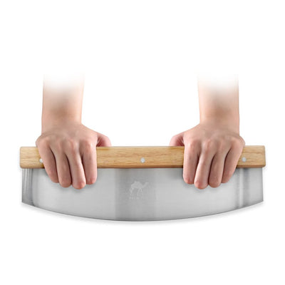 Pizza rocker knife