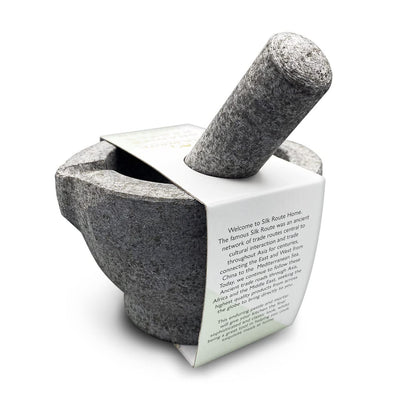 Classic Granite Pestle & Mortar With Spout Set