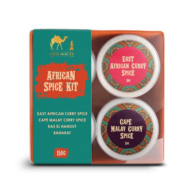 4 x African Spice Pots Gift Set