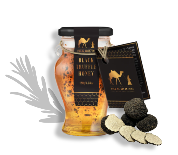 Infused Black Truffle Acacia Honey 120g Silk Route Spice Company