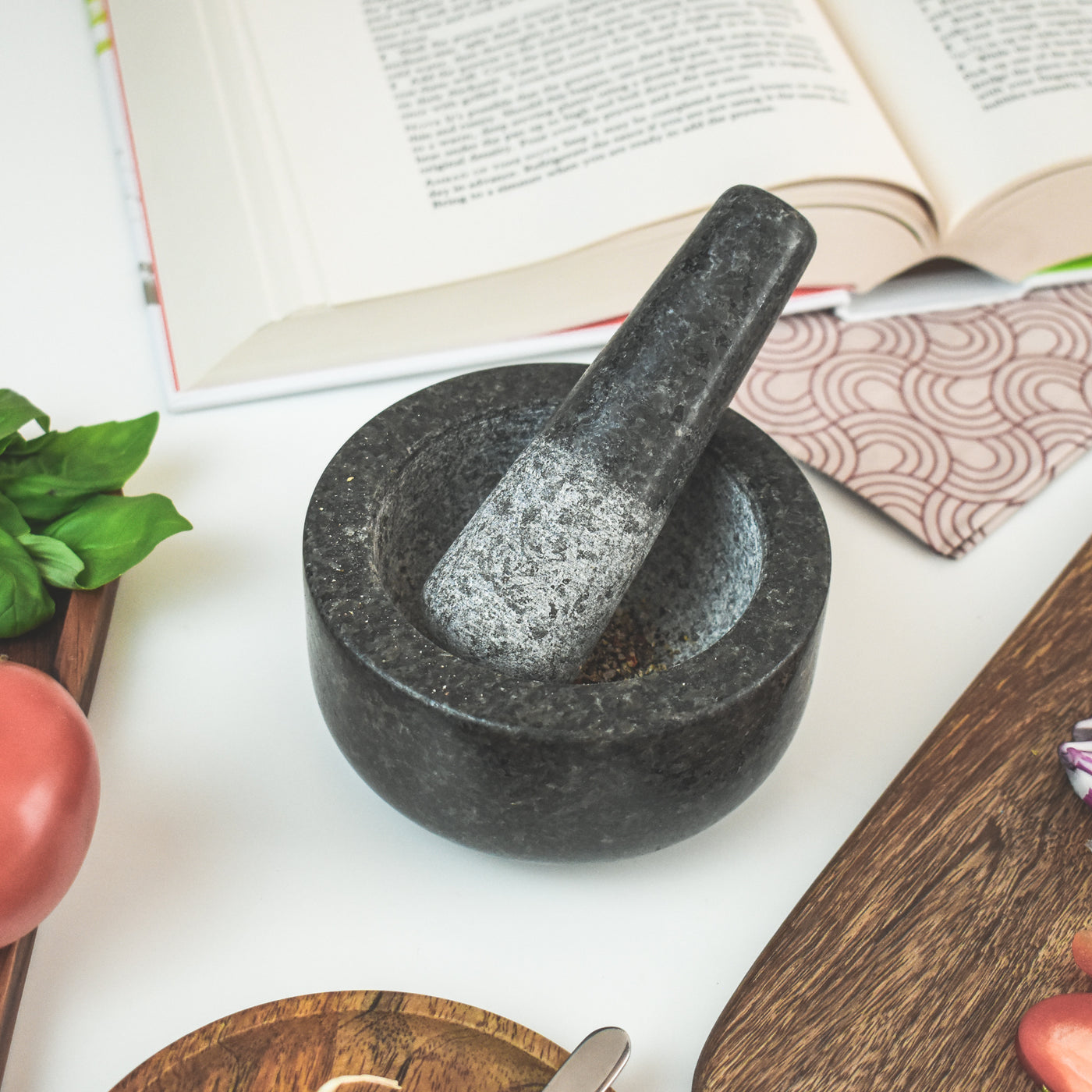 Classic Granite Pestle & Mortar Set